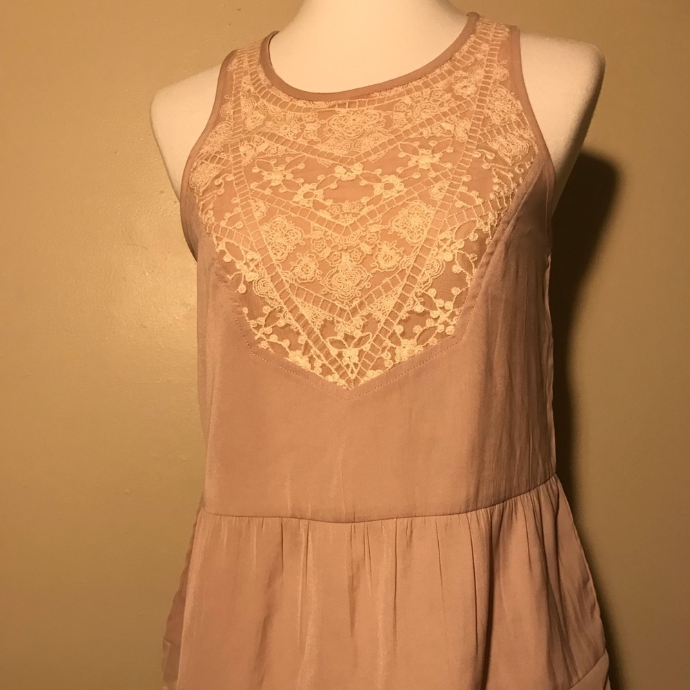 American eagle dusty pink tank top